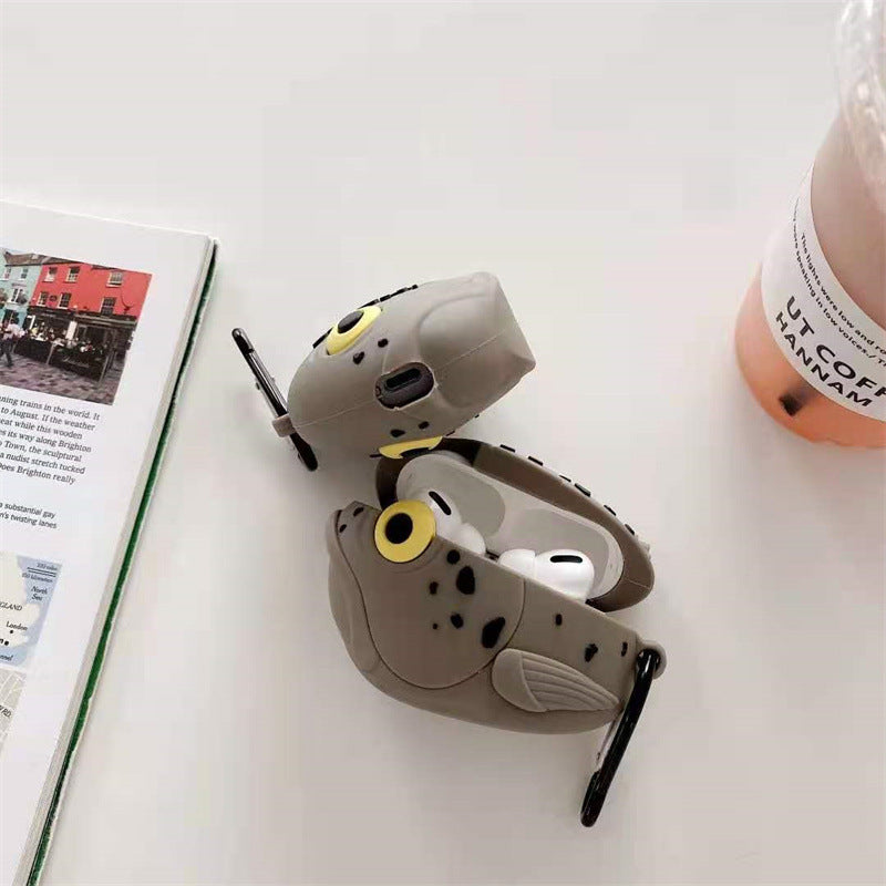 Creative Salmon Head Bluetooth Headset Protective Case